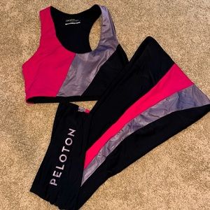 Peloton leggings & sports bra set